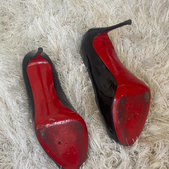 Leboutin platform black pumps. Very prive 100mm - Picture 5 of 11